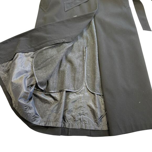 Saks Fifth Avenue Vintage Trench Coat Size 6 - Picture 11 of 12